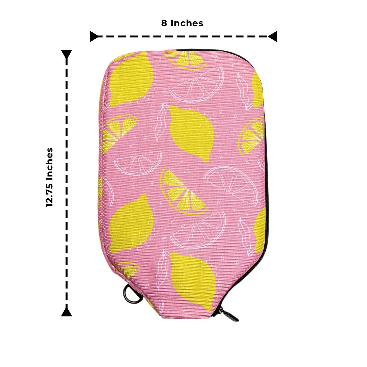 Pink Lemonade Pickleball Paddle Cover - Elongated - Palms - O - Aces