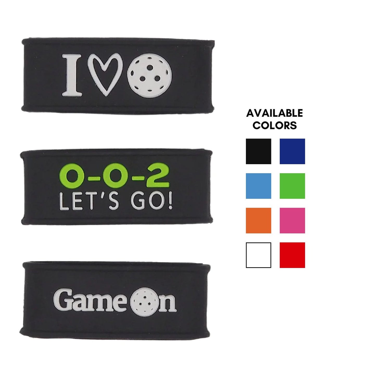 Black Grip Band Set 3A - Palms-O-Aces