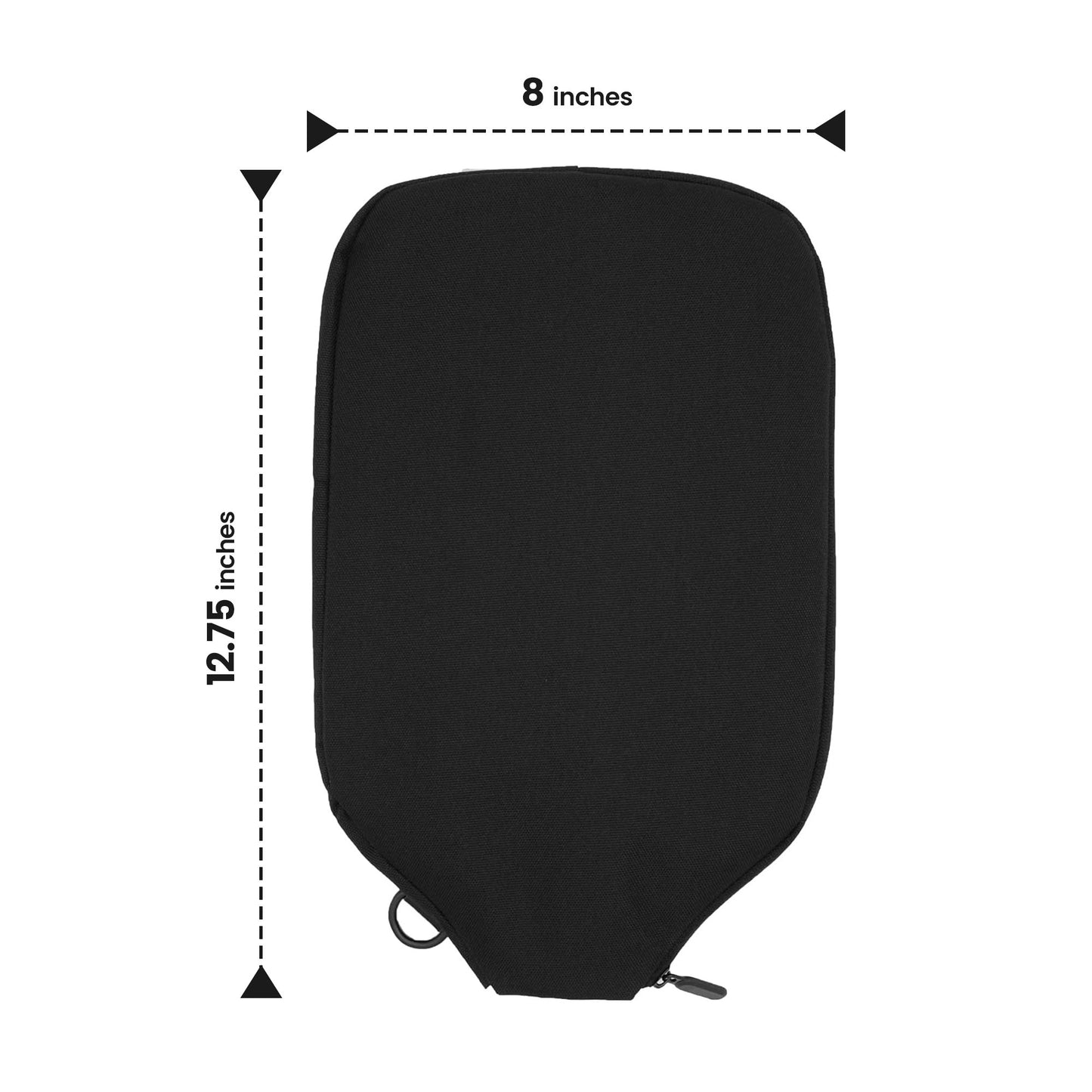 Black Pickleball Paddle Cover - Elongated - Palms-O-Aces