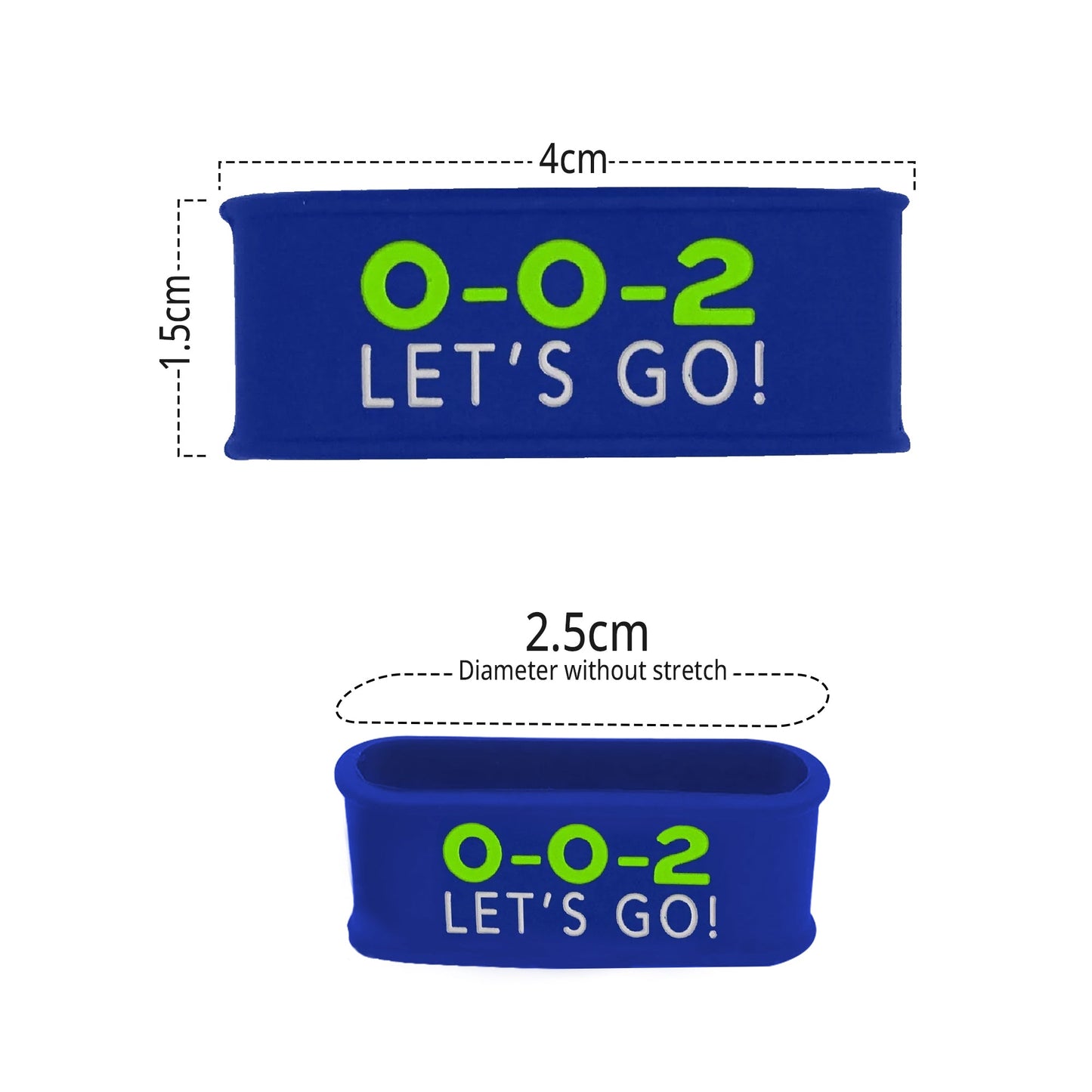 Blue Grip Band Set 3A - Palms-O-Aces