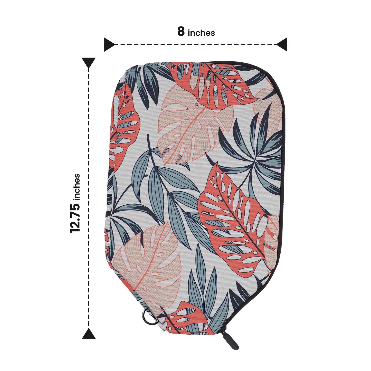 Bright Tropics Pickleball Paddle Cover - Elongated - Palms-O-Aces