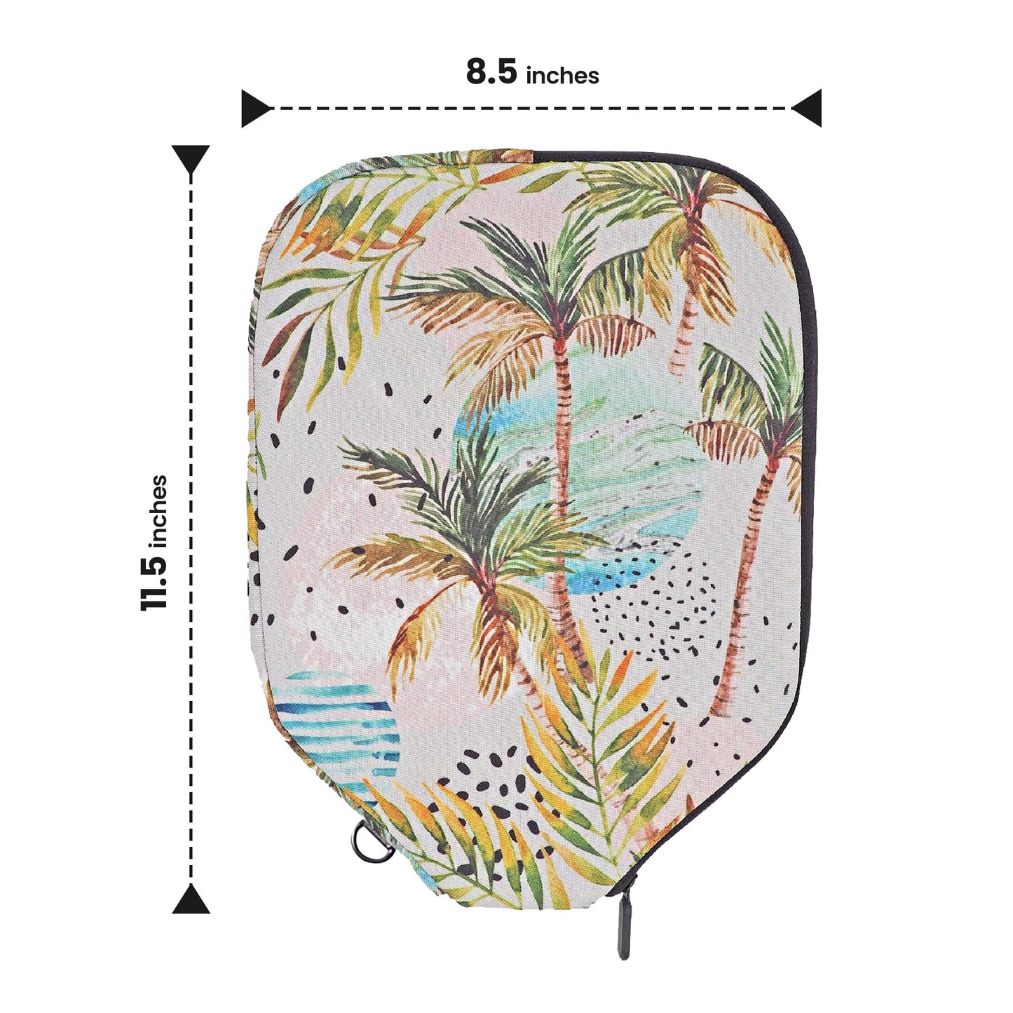 Circled Palms Pickleball Paddle Cover - Standard - Palms-O-Aces