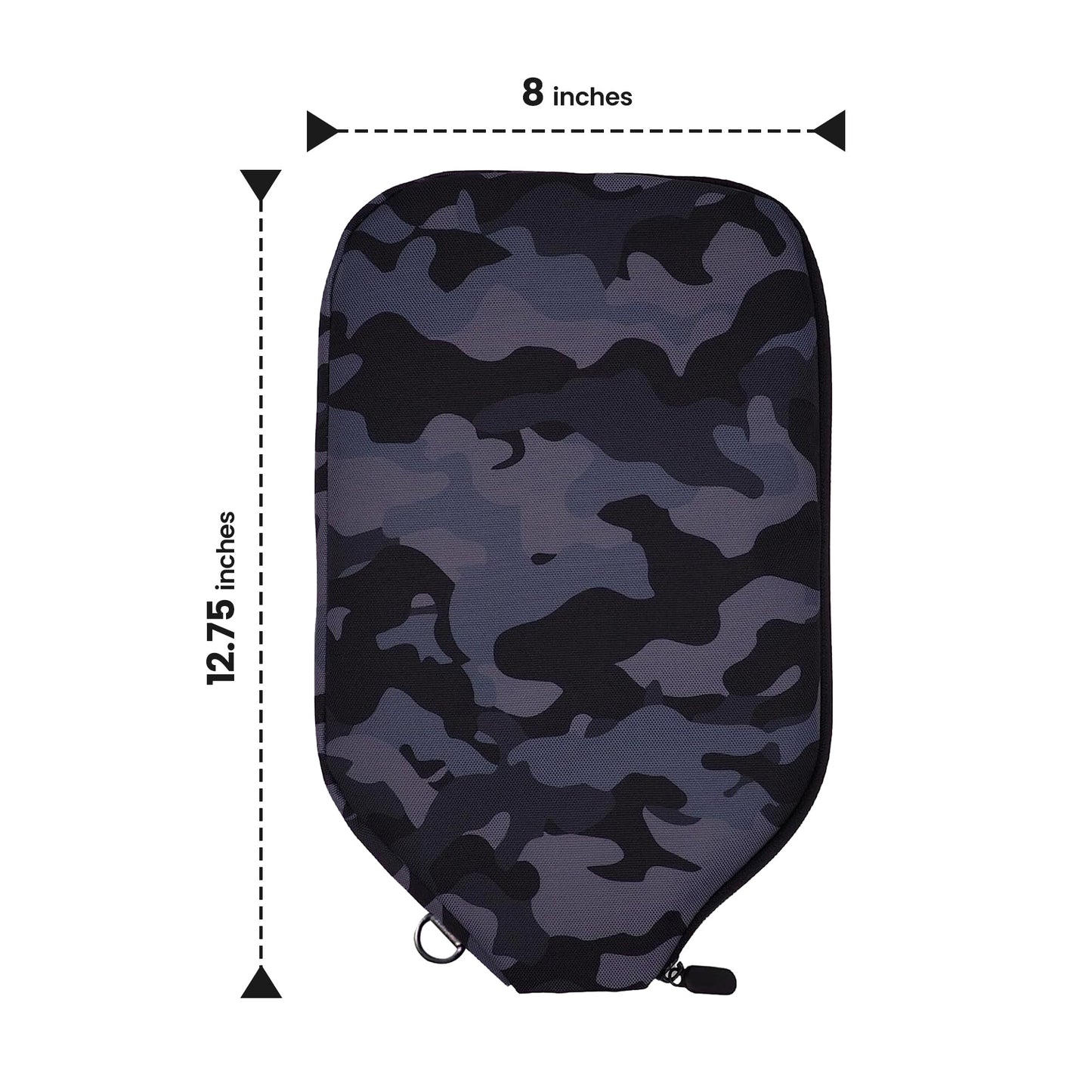 Dark Camo Pickleball Paddle Cover - Elongated - Palms-O-Aces