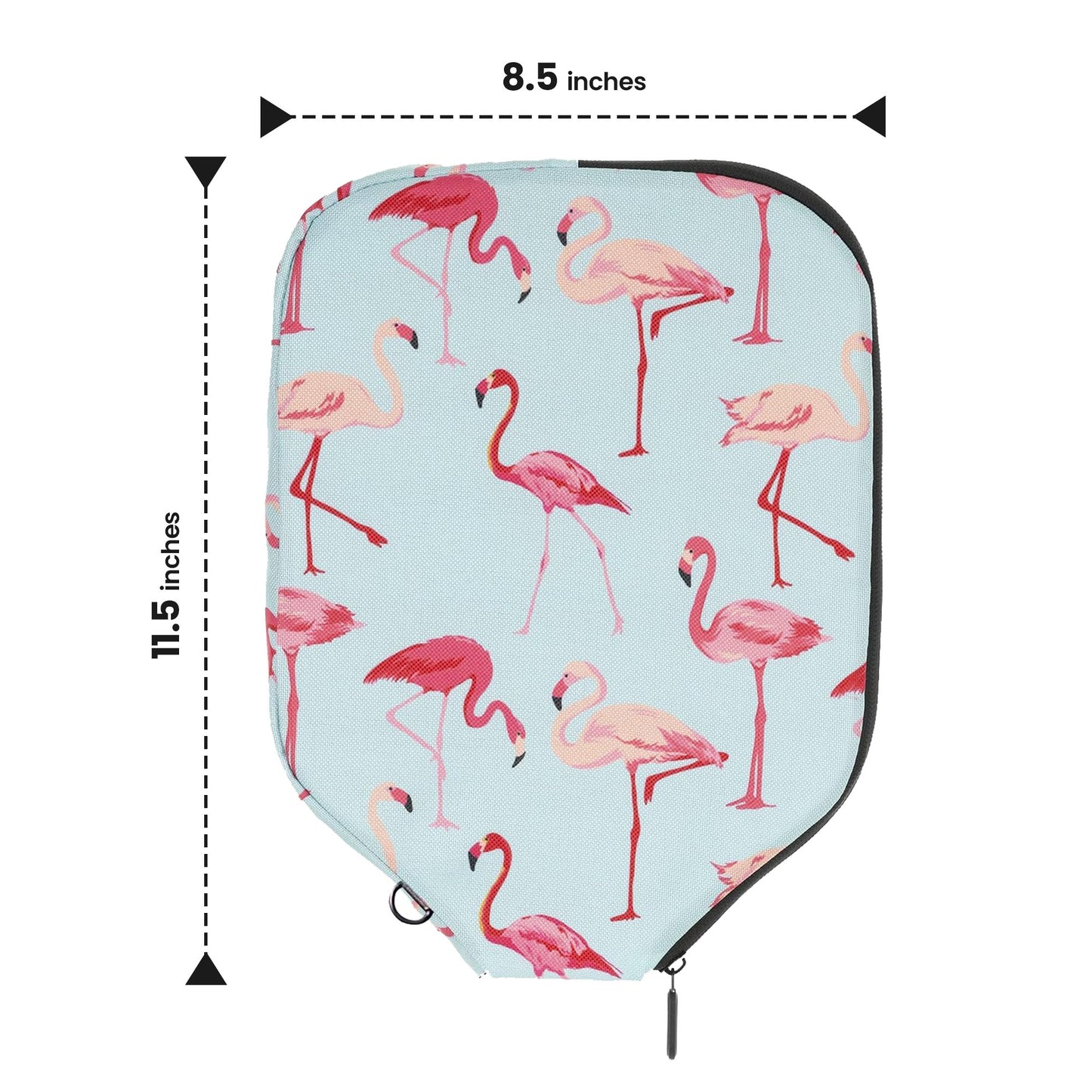 Flamingo Pickleball Paddle Cover - Standard - Palms-O-Aces