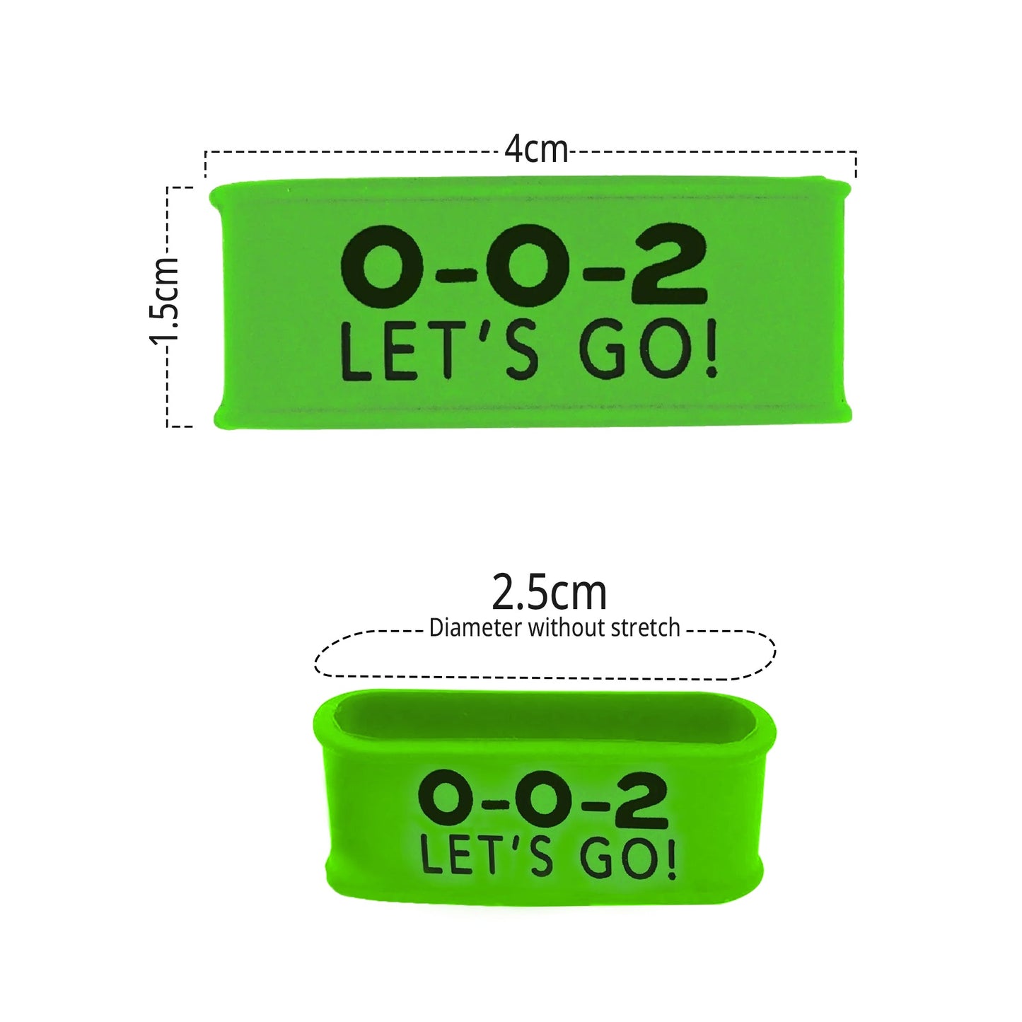 Green Grip Band Set 3A - Palms-O-Aces