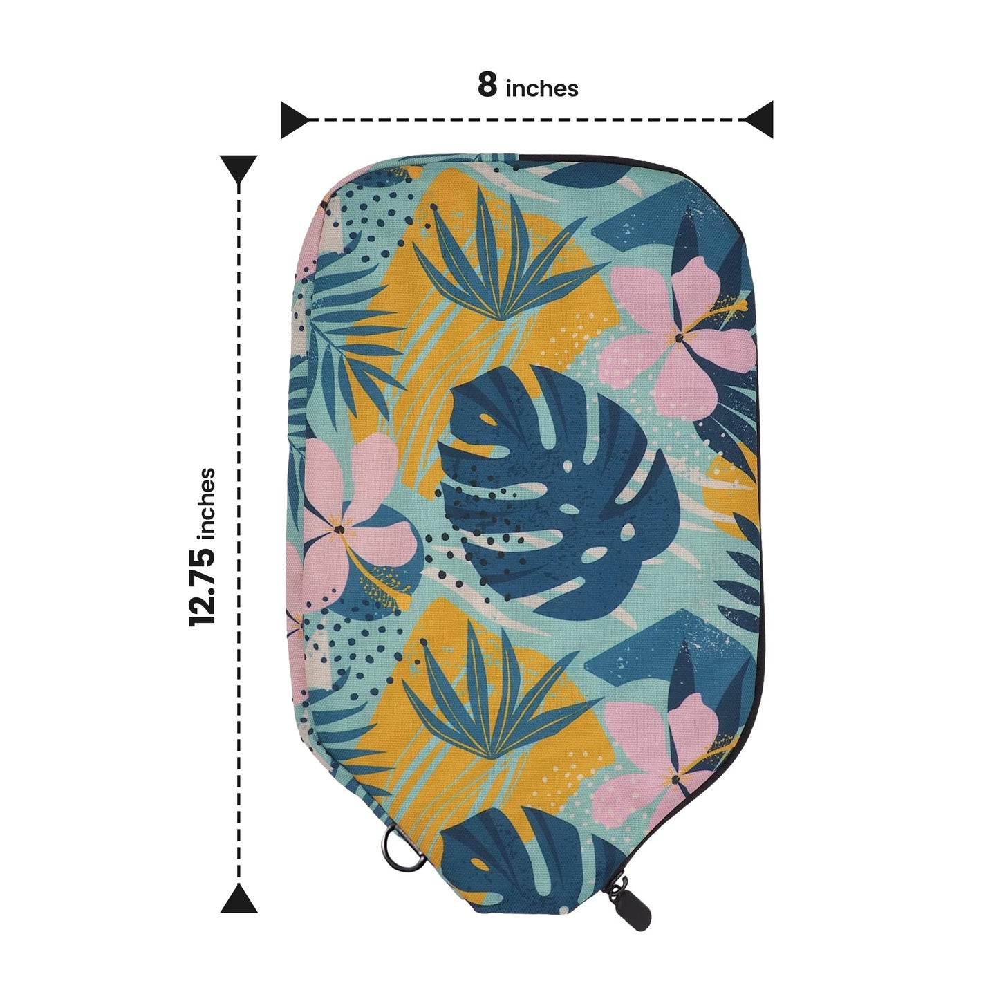 Mod Tropics Pickleball Paddle Cover - Elongated - Palms-O-Aces
