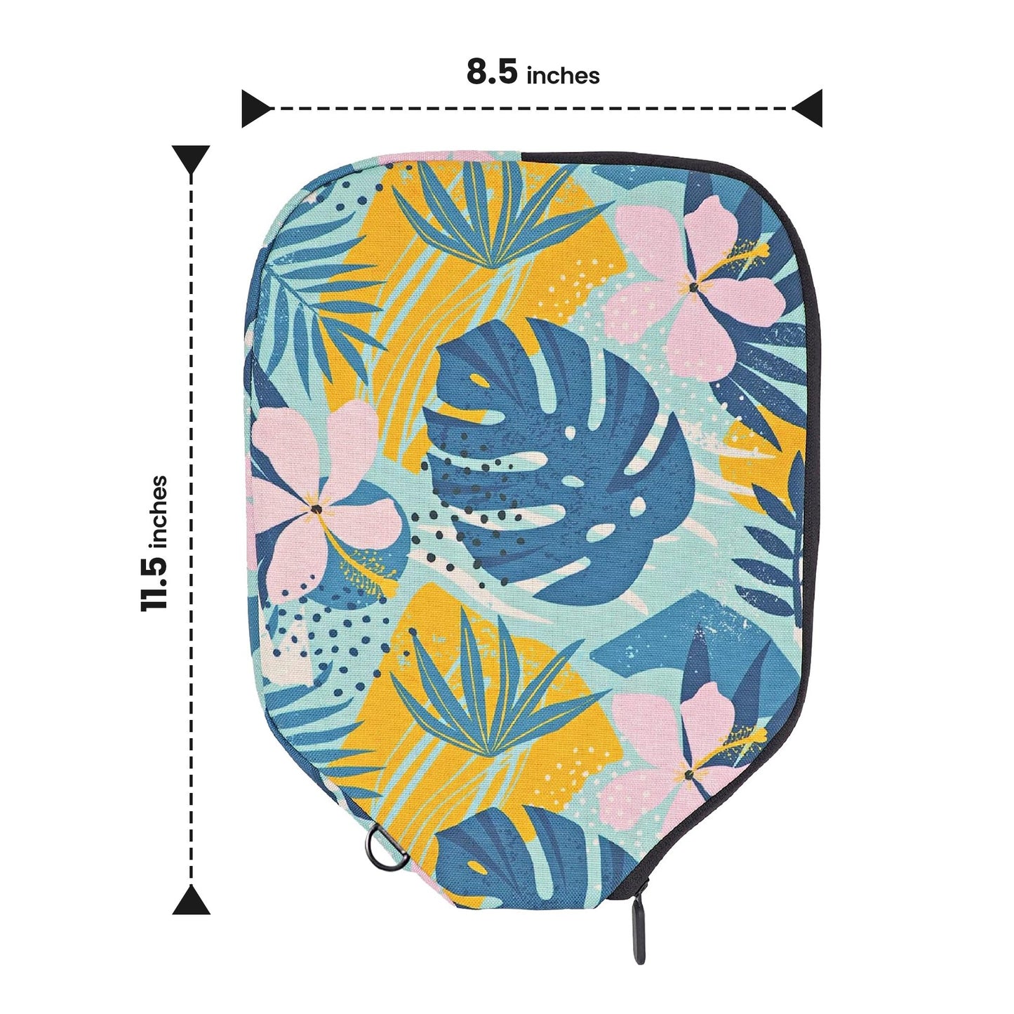 Mod Tropics Pickleball Paddle Cover - Standard - Palms-O-Aces
