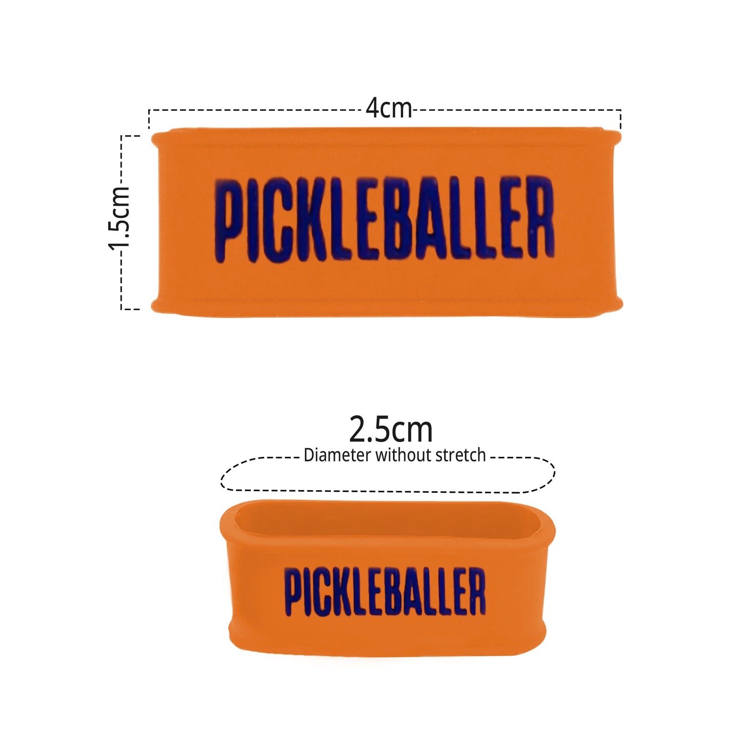 Orange Grip Band Set 3B - Palms-O-Aces