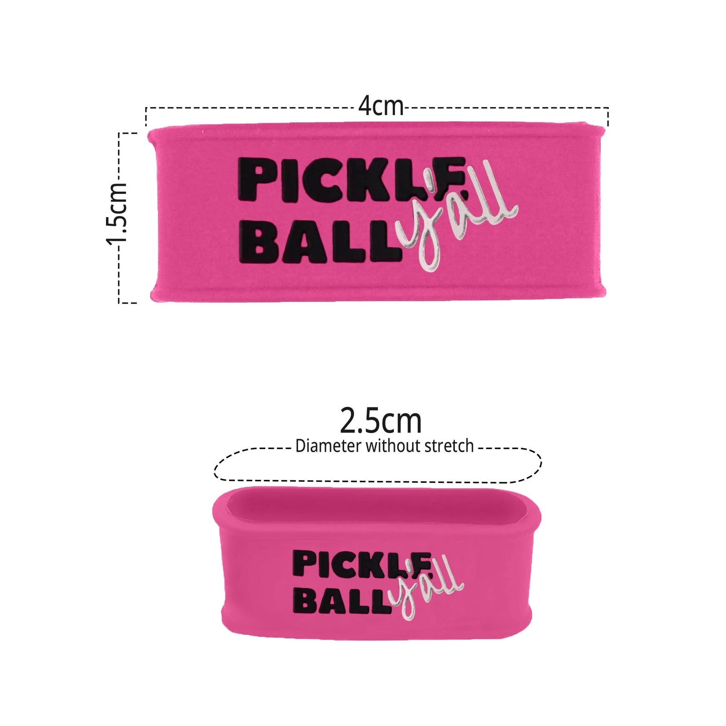 Pink Grip Band Set 3C - Palms-O-Aces