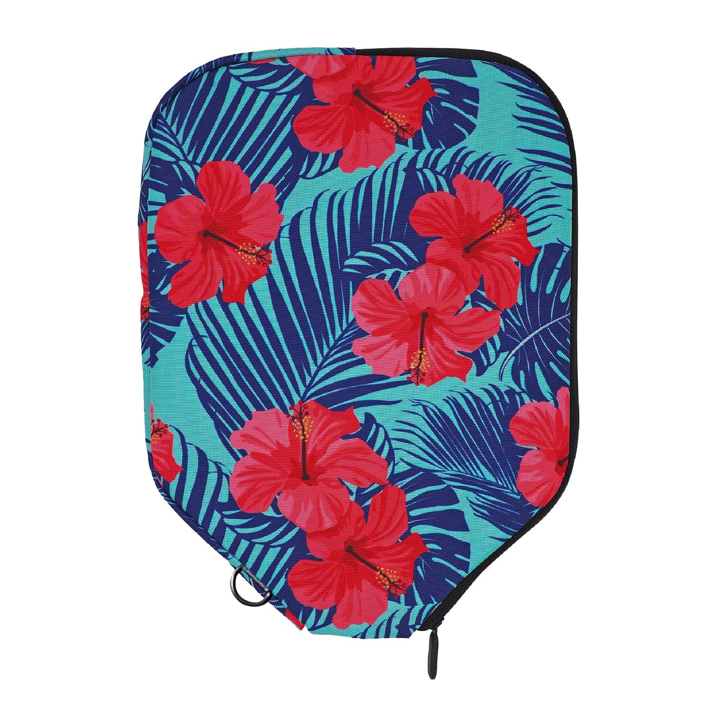 Pink Hibiscus Pickleball Paddle Cover - Standard - Palms-O-Aces