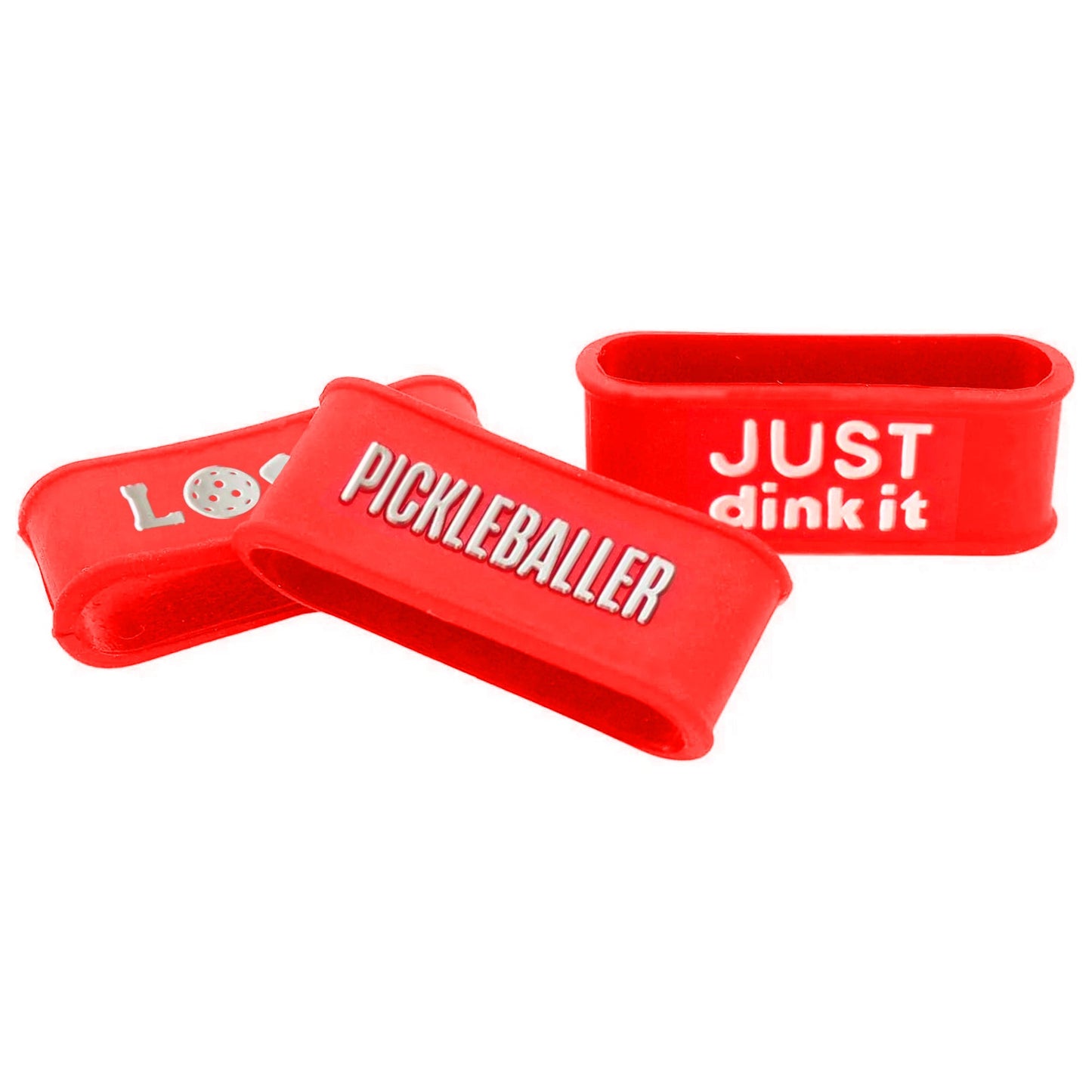 Red Grip Band Set 3B - Palms-O-Aces