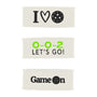 White Grip Band Set 3A