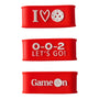 Red Grip Band Set 3A