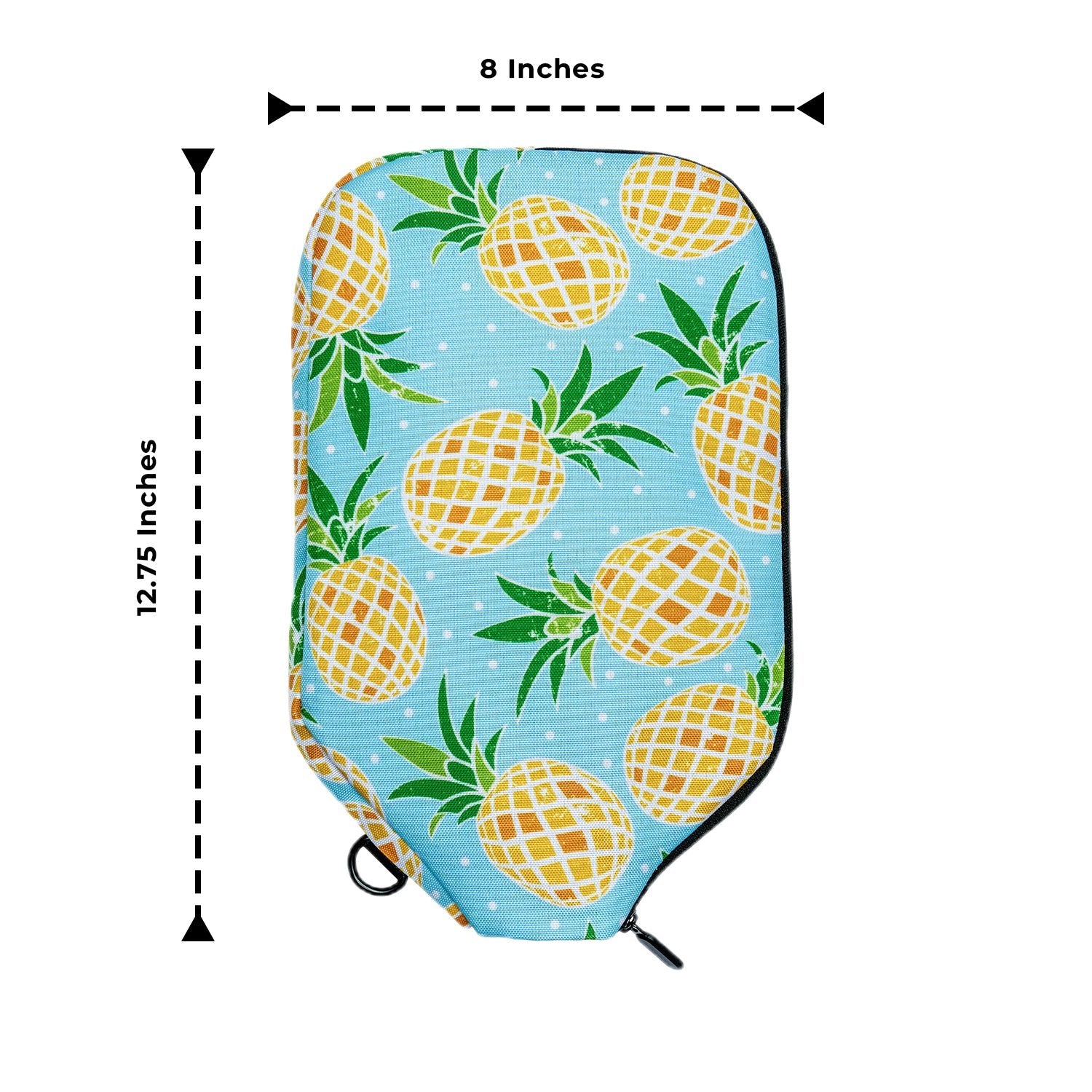 Pineapple Pickleball Paddle Cover - Elongated - Palms - O - Aces