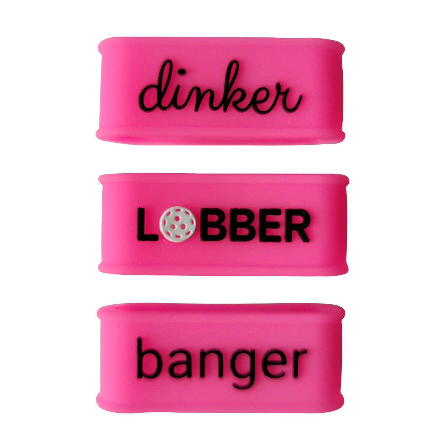 Pink Grip Band Set 3D - Palms - O - Aces