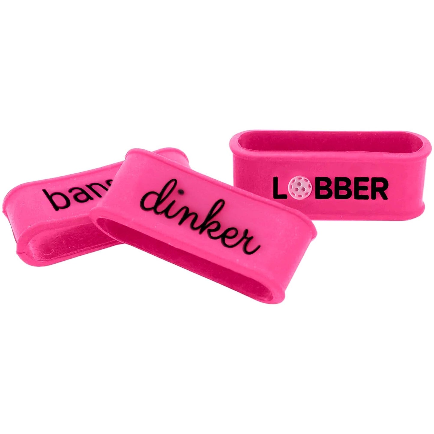 Pink Grip Band Set 3D - Palms - O - Aces