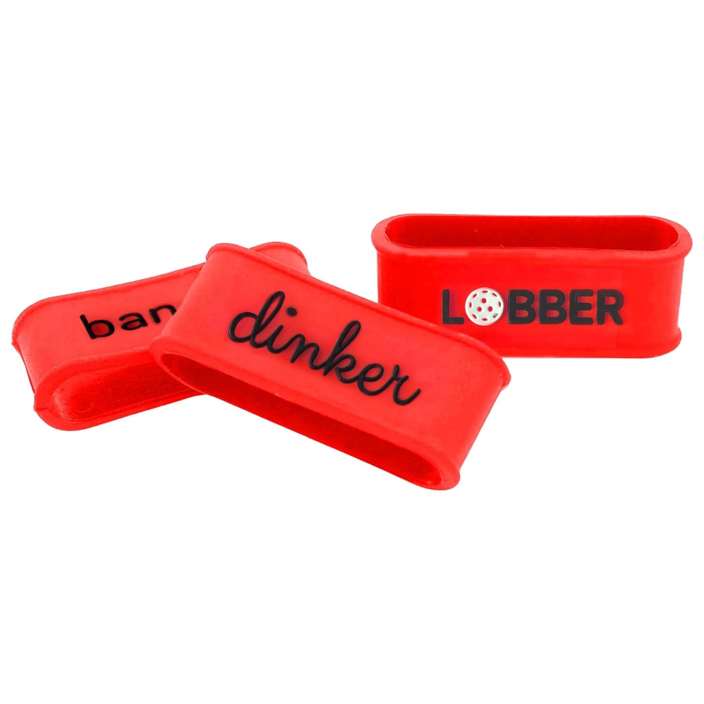 Red Grip Band Set 3D - Palms - O - Aces