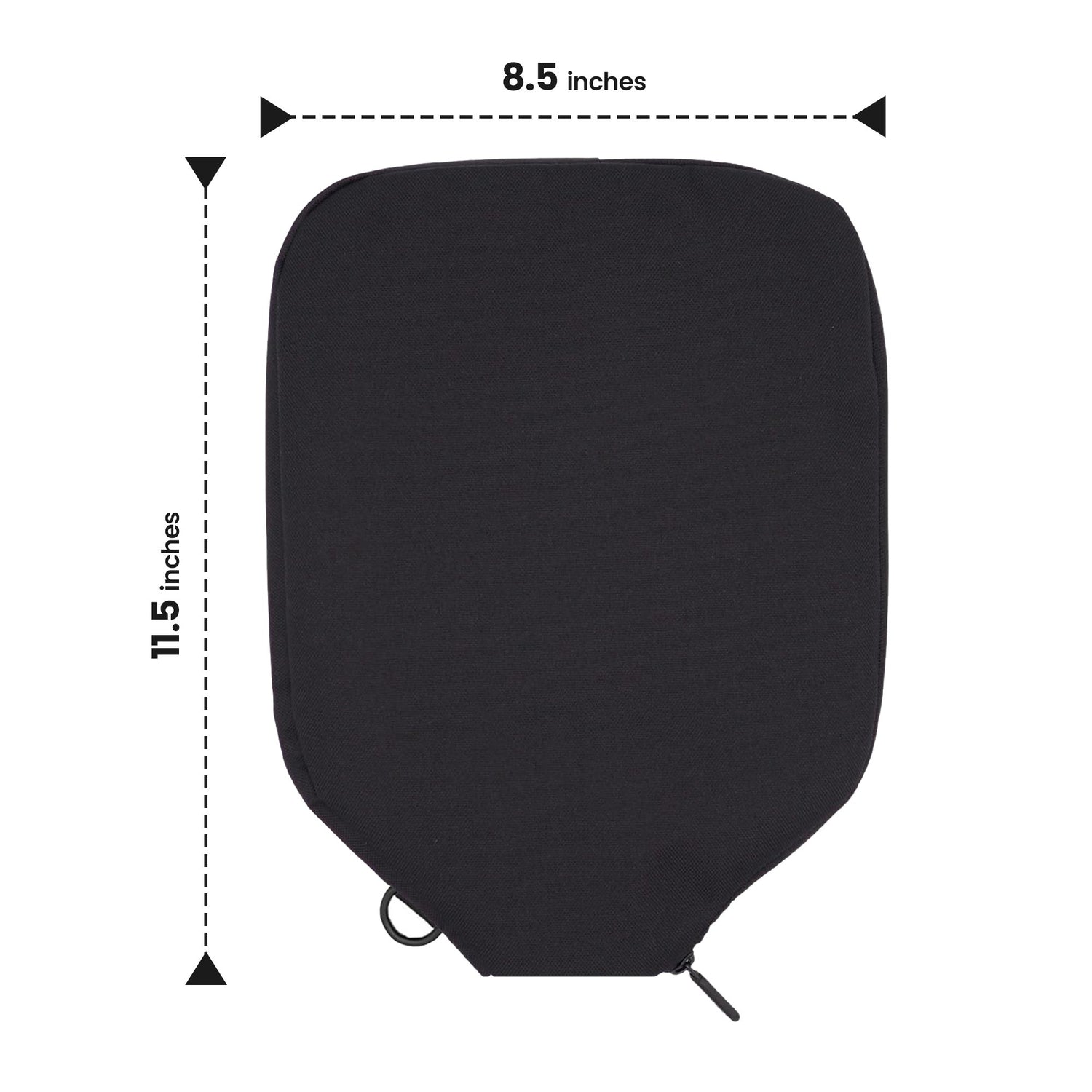 Black Pickleball Paddle Cover - Standard - Palms-O-Aces