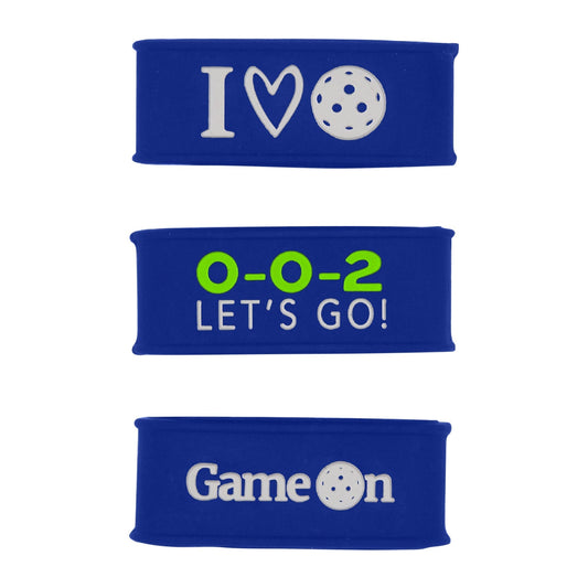 Blue Grip Band Set 3A - Palms-O-Aces