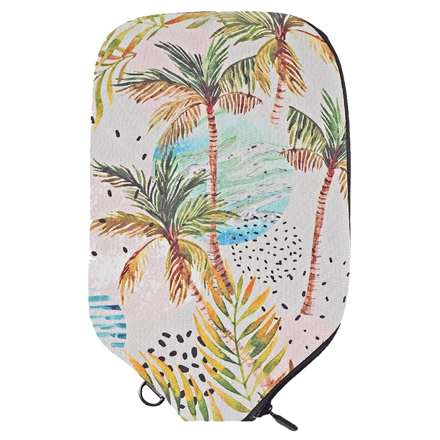 Circled Palms Pickleball Paddle Cover - Elongated - Palms-O-Aces