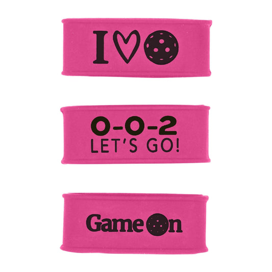 Pink Grip Band Set 3A - Palms-O-Aces