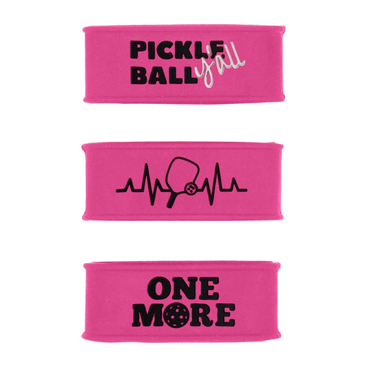 Pink Grip Band Set 3C - Palms-O-Aces