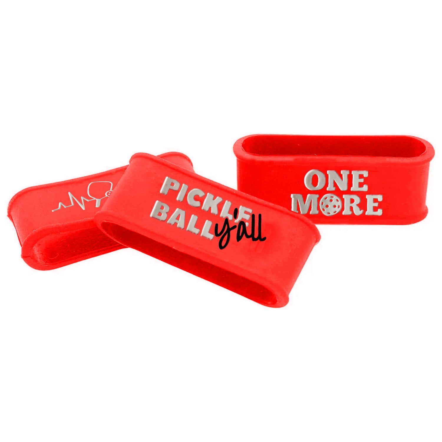Red Grip Band Set 3C - Palms-O-Aces