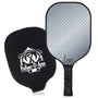 Steel Plated Luxe Graphite Pickleball Paddle with Cover