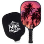 Sunset Palms Luxe Graphite Pickleball Paddle with Cover