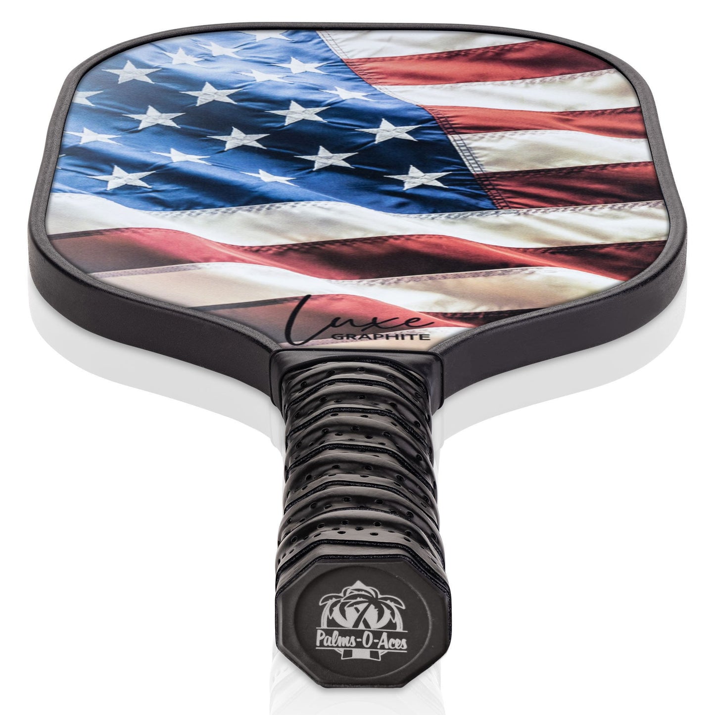 The Patriot Luxe Graphite Pickleball Paddle with Cover - Palms-O-Aces