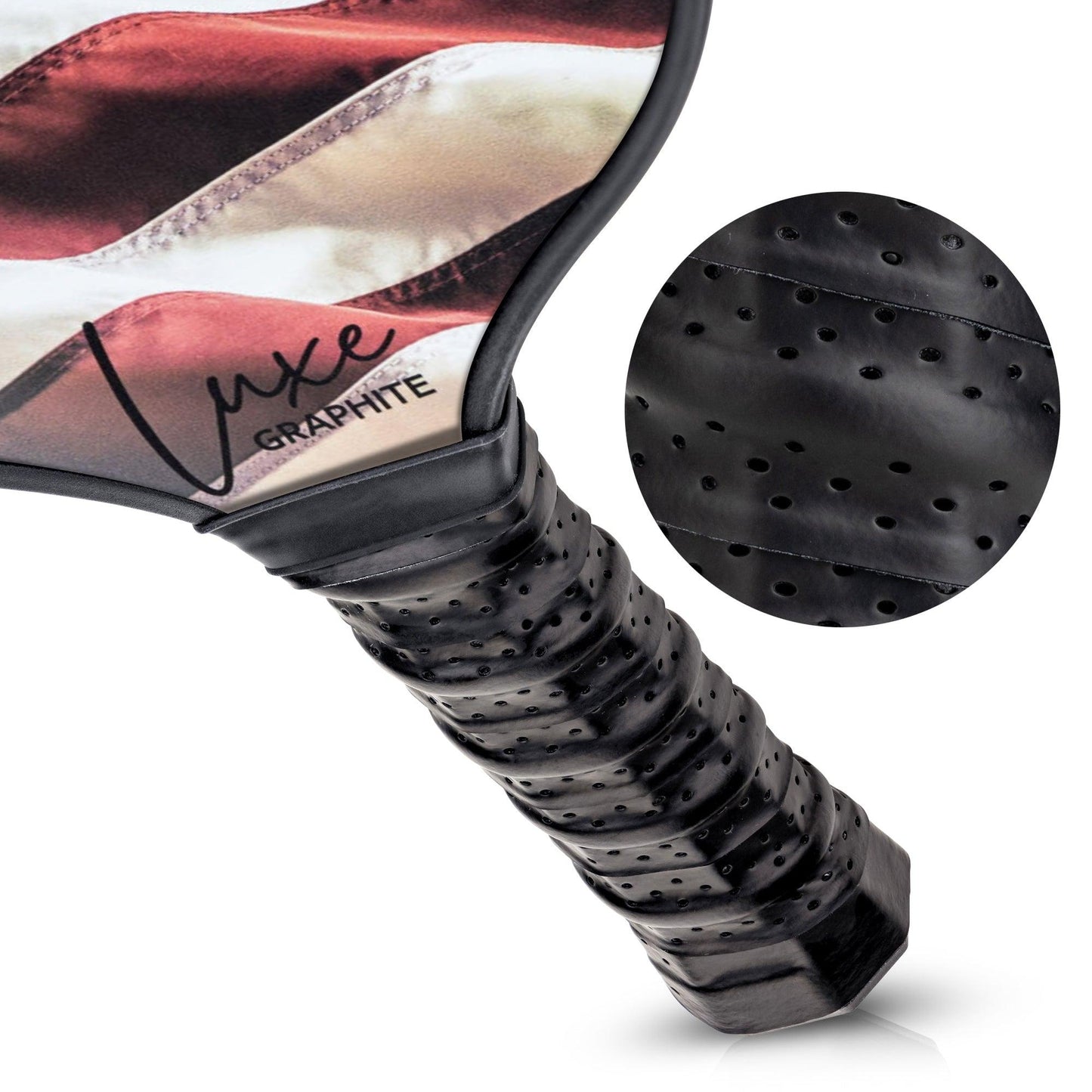 The Patriot Luxe Graphite Pickleball Paddle with Cover